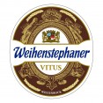 Weihenstephaner Vitus label by Weihenstephan Brewery